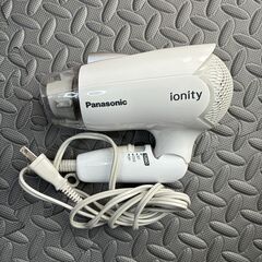 パナソニック (Panasonic)  ヘアドライヤー ionity  EH-NE2A 19年製 白 ホワイトの画像