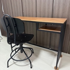 IKEA テーブル 椅子セットの画像