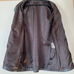 レディース羊皮ハーフコート　11ARの画像