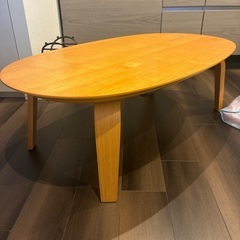 無印良品 楕円こたつの画像