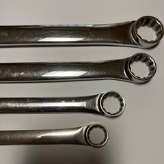 スナップオン ストレートメガネ 4本セット　工具の画像