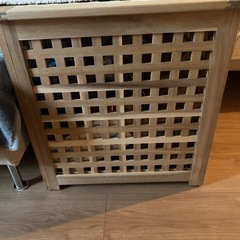 HOL ホール IKEAサイドテーブル, アカシア材, 50x50 cmの画像