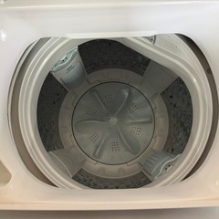 370 送料設置無料   東芝　洗濯機　23年製　7㌔　冷蔵庫の画像