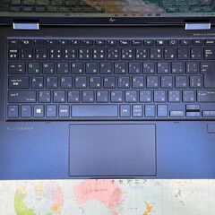 JC10113 極美品 HP Elite Dragonfly 非常綺麗 タッチパネル 2in1 軽量　ノートパソコンの画像