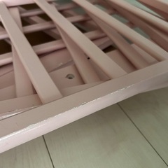 ミニ立ちベッド (ピンク)⭐︎の画像