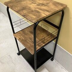 スライド棚付き　コンパクトなレンジラック【管理番号373】の画像