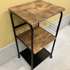 スライド棚付き　コンパクトなレンジラック【管理番号373】の画像