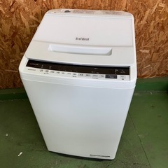 371 送料設置無料   日立　洗濯機　19年製　7㌔　冷蔵庫の画像