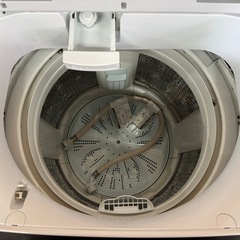 371 送料設置無料   日立　洗濯機　19年製　7㌔　冷蔵庫の画像