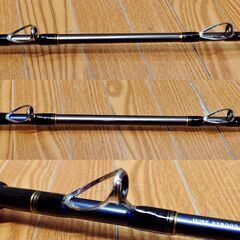 美品 DAIWA ダイワ LEADING-X リーディングX GOUMAN ゴウマン 240H 05286337 全長約240cm 釣り竿 釣具 ロッド フィッシングロッドの画像