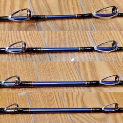 美品 DAIWA ダイワ LEADING-X リーディングX GOUMAN ゴウマン 240H 05286337 全長約240cm 釣り竿 釣具 ロッド フィッシングロッドの画像