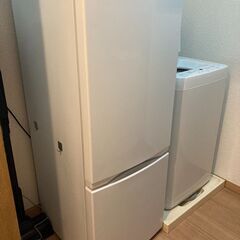 【冷蔵庫＆洗濯機】どちらも2024年製です！の画像