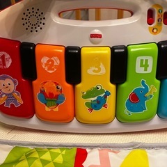 あんよでキック！４ＷＡＹバイリンガル・ピアノジム　ベビープレイジムの画像