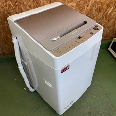 374 送料設置無料   シャープ　洗濯機　23年製　9㌔　冷蔵庫の画像