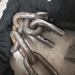 ミスターロックマン　ロングリンク&大型ディスクロック　キー３本　盗難防止に！の画像