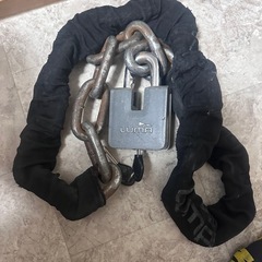 ミスターロックマン　ロングリンク&大型ディスクロック　キー３本　盗難防止に！の画像