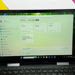 F08　V83/HS 16GB dynabook 2in1 タッチ液晶 ノートPC 良品　軽量　大容量の画像