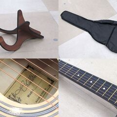 札幌市清田区 Chelldee チェルディ アコースティックギター ソフトケース スタンド付属の画像