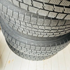 お値段交渉可！ 【スタッドレスタイヤ】2018年　DUNLOP WINTER MAXX 145/80R13 アルミホイール付 4本セット　スノータイヤ　の画像