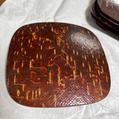 樺細工 和皿5枚組の画像