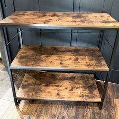 美品 ニトリ シェルフ Nステイン9090BRの画像