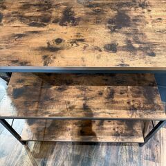 美品 ニトリ シェルフ Nステイン9090BRの画像