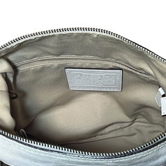 【本革】COACH（コーチ）レザー ショルダーバッグの画像