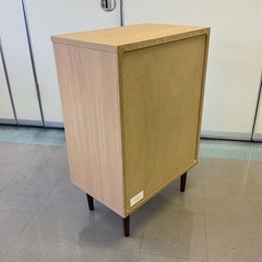 【府中市再生家具】No.353 ガラスチェストの画像