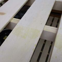 2段ベッド 木製 親子ベッド 上段シングル＆下段セミダブル 札幌市北区屯田の画像