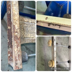 TA394 【直接引取限定】ヰセキ/イセキ 播種覆土機 G-3■播種量/手動式播種機 300mm巾苗床用 全長2000mm中古　動作未確認　ジャンク扱いの画像