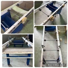 TA394 【直接引取限定】ヰセキ/イセキ 播種覆土機 G-3■播種量/手動式播種機 300mm巾苗床用 全長2000mm中古　動作未確認　ジャンク扱いの画像