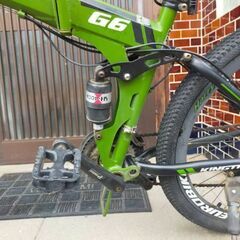 海外製 マウンテンバイク 折りたたみ 自転車の画像