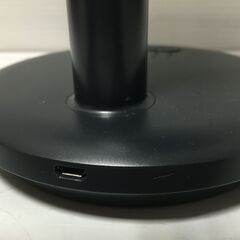 ♪Portable mobile fan ポータブル モバイルファン 扇風機 ブラック 動作確認済 家電 (NF251118) 317-92の画像