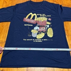 マック　ミッキー　パロディTシャツ　Sサイズの画像