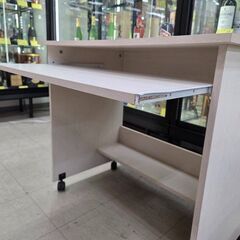 J8663 【リユースのサカイ柏店】 キャスター付PCデスク クリーニング済　の画像