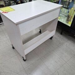J8663 【リユースのサカイ柏店】 キャスター付PCデスク クリーニング済　の画像