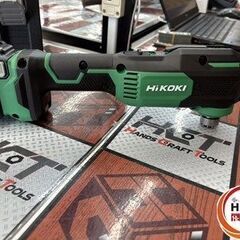 【引取限定】【新品】HiKOKI CV12DB(LS) 10.8Vマルチツール 10.8V 4.0Ahバッテリー 充電器 ブレード付 【ハンズクラフト宮崎新名爪店】の画像