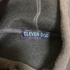 メンズパーカー Lサイズ ネイビーの画像