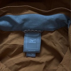 MIZUNO ウインドプレーカー　ジャンパー　オレンジの画像