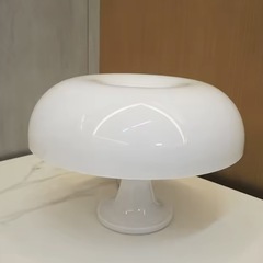 きのこランプ テーブルランプ ホワイトの画像