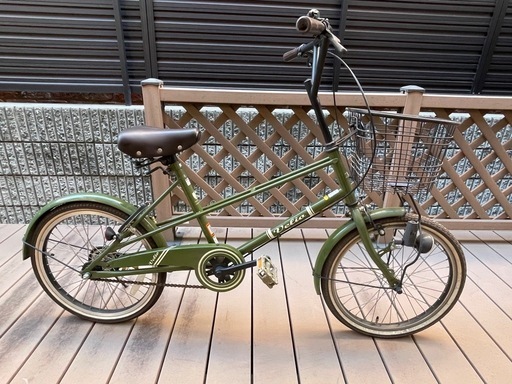 Velio ベリオ　中古自転車　20インチ　グリーン