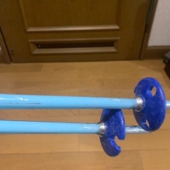 SINANO  85cm スキーストック　水色の画像