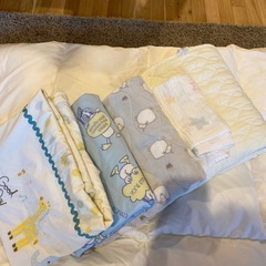 西川羽毛布団　ベビー布団セットの画像
