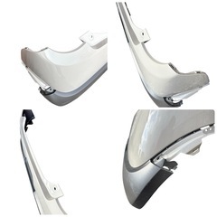 アルト　ラパン リアバンパー ベージュ 71811-80P01の画像