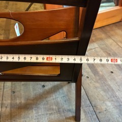 アンティーク/カリモク60/マガジンラック/雑誌収納/インテリアの画像