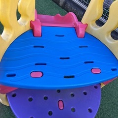 定価約33000円　リトルタイクス　かくれんぼクライマー　滑り台　大型遊具の画像