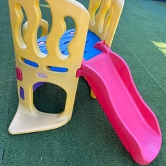 定価約33000円　リトルタイクス　かくれんぼクライマー　滑り台　大型遊具の画像