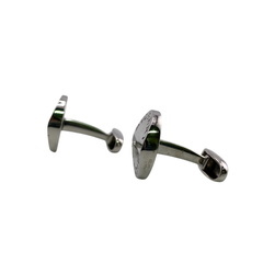 ブルガリ BVLGARI カフス ブルガリブルガリ カフリンクス ロゴラウンド シルバーの画像