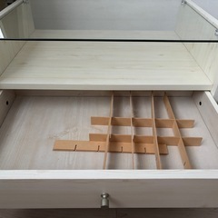 【定価12,800円】センターテーブル　ローテーブル　ガラステーブルの画像