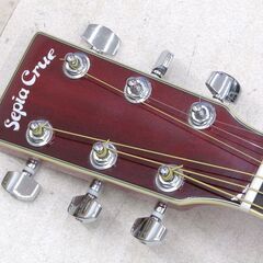 札幌市清田区 Sepia Crue セピアクルー F-170-WRS アコースティックギター ソフトケース付属の画像